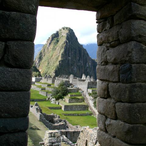 Machu Pichu ruins