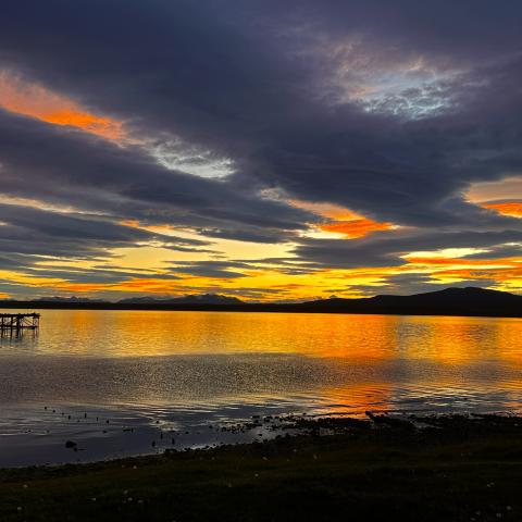 Sunset at Singular, Puerto Natales