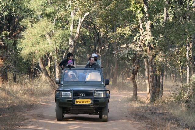 Game drive in India