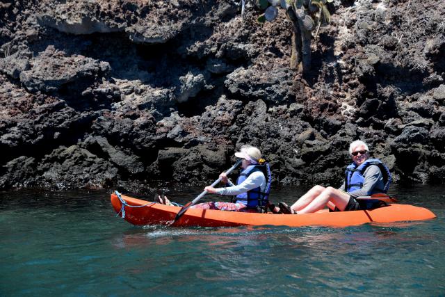 Kayaking in Galapagos