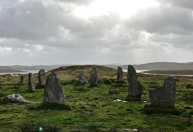 Stones of Callanish site III, Isle of Lewis, Scotland