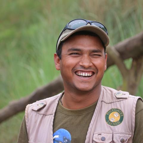 Gudda our local guide in Bandhavgarh National Park