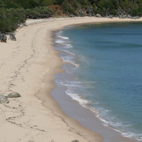 Anjajavy beach scene