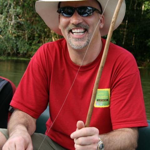 Fishing for Piranha on the Amazon River