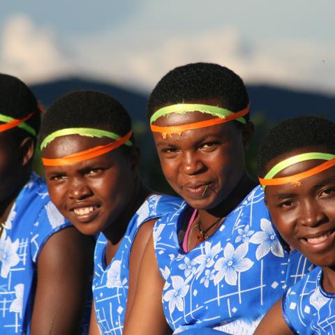 Rwanda intore dancers