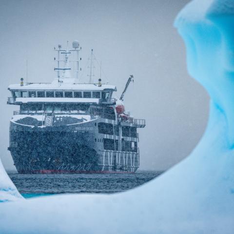 Magellan Explorer in Antarctica