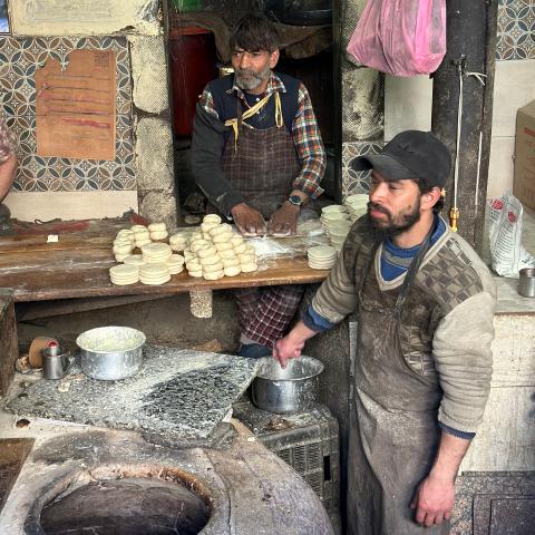 Leh street scene