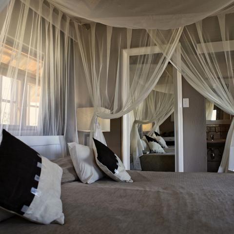 Bedroom, Vingerklip Lodge, Namibia