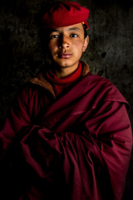 Young monk Ladakh