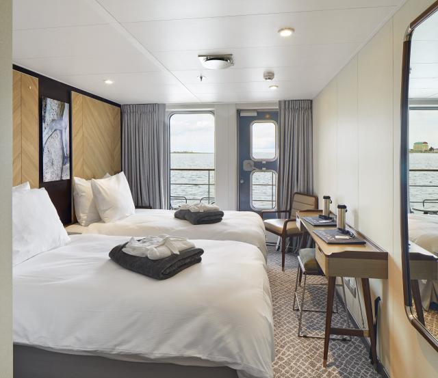 Cabin, Magellan Explorer in Antarctica