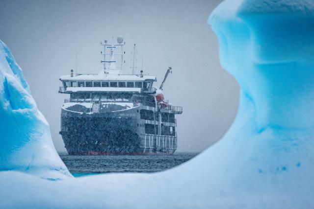 Magellan Explorer in Antarctica