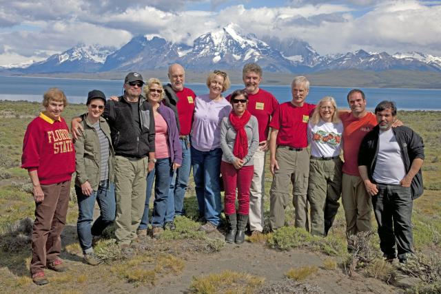 Torres del Paine tourists